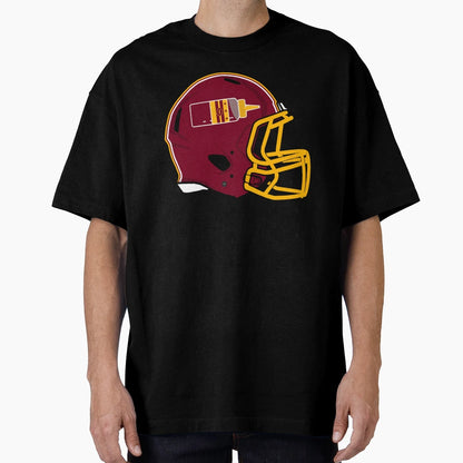 Washington Mumbo Sauce Modern Helmet T-Shirt - Streetwear Style for Adults - T-Shirt, Sweatshirt, Hoodie