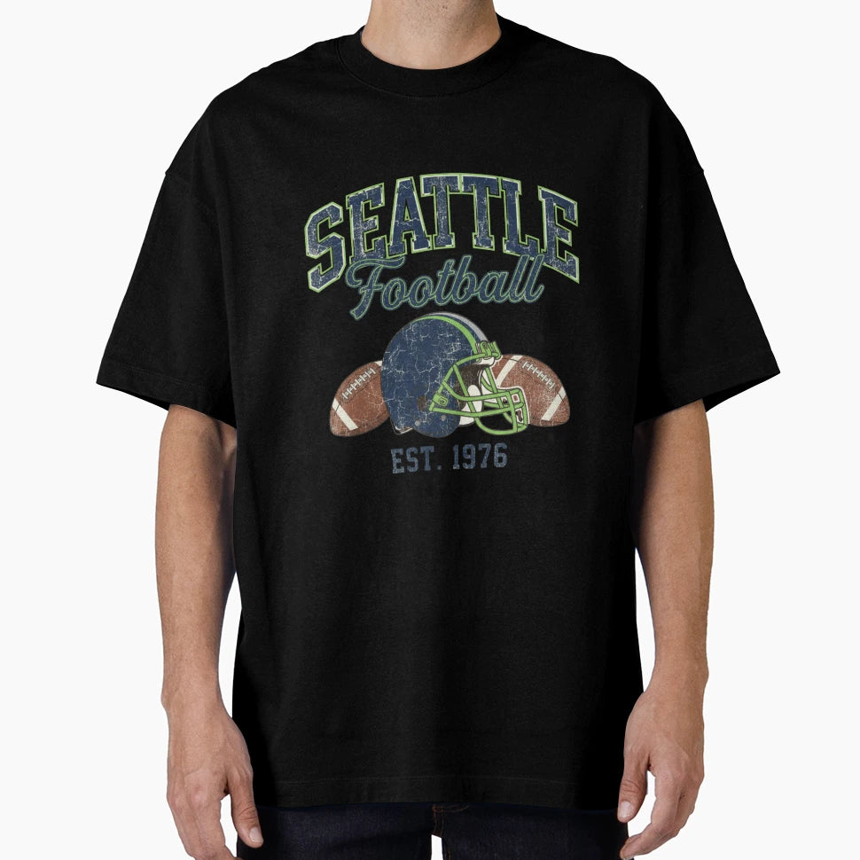 Seattle Seahawks T-Shirt - Graphic Print Unisex - T-Shirt, Sweatshirt, Hoodie