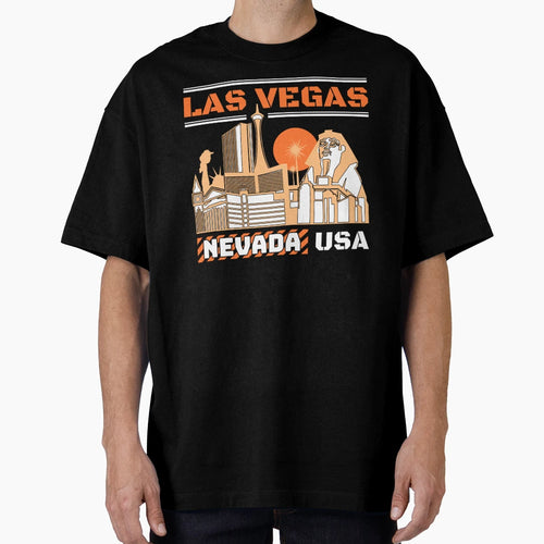 City Las Vegas Nevada Usa T-Shirt - Custom Art Print for Adults - T-Shirt, Sweatshirt, Hoodie