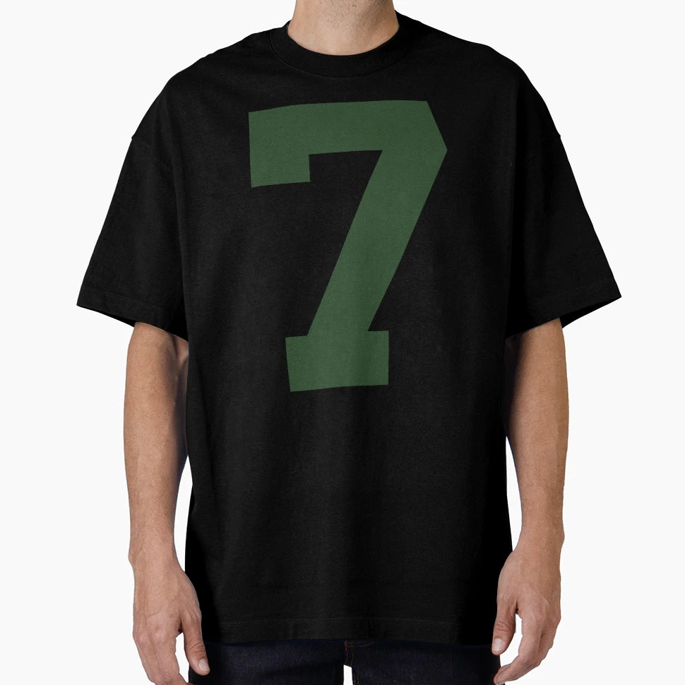 Number 7 Dark Green One Sports Number 7 T-Shirt - Novelty Apparel Unisex - T-Shirt, Sweatshirt, Hoodie
