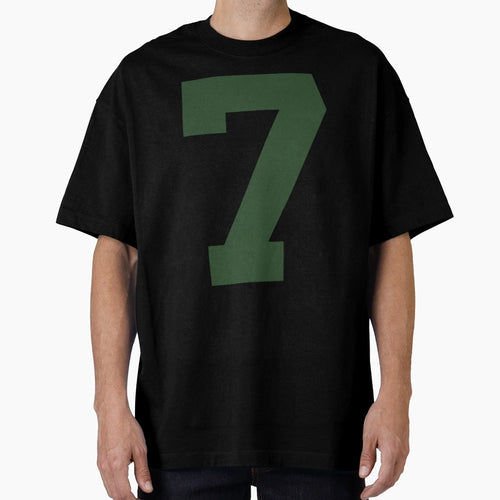 Number 7 Dark Green One Sports Number 7 T-Shirt - Novelty Apparel Unisex - T-Shirt, Sweatshirt, Hoodie