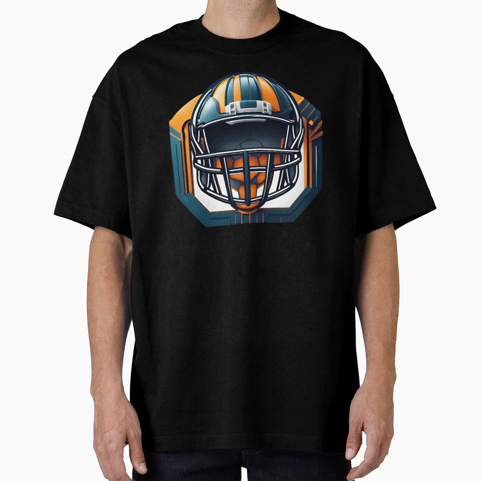Football Helmet T-Shirt - Aesthetic Graphic Unisex - T-Shirt, Sweatshirt, Hoodie
