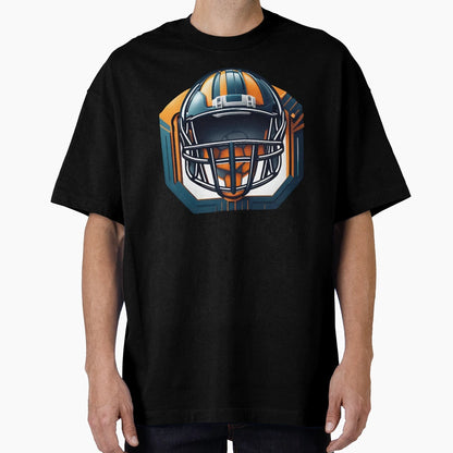 Football Helmet T-Shirt - Aesthetic Graphic Unisex - T-Shirt, Sweatshirt, Hoodie