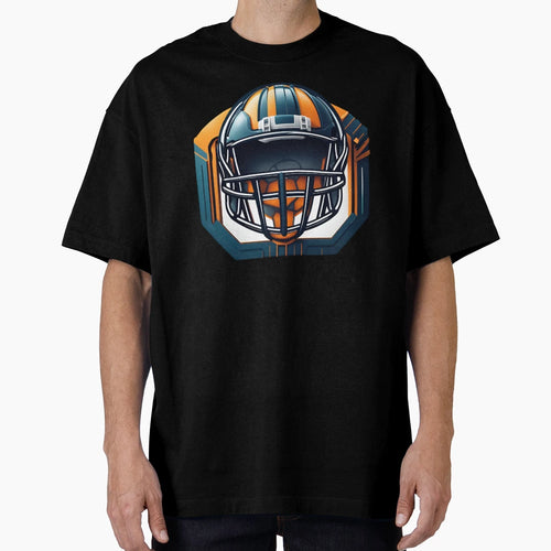 Football Helmet T-Shirt - Aesthetic Graphic Unisex - T-Shirt, Sweatshirt, Hoodie