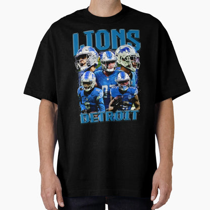 Football Detroit Lions T-Shirt - Graphic Print for Adults - T-Shirt, Sweatshirt, Hoodie