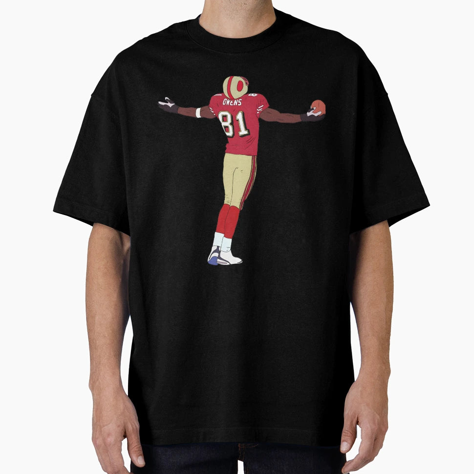 Terrell Owens Celebration T-Shirt - Minimalist Print Men Women - T-Shirt, Sweatshirt, Hoodie