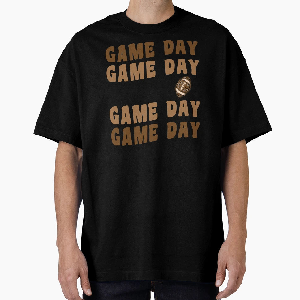 Football Game Day T-Shirt - Custom Art Print Unisex - T-Shirt, Sweatshirt, Hoodie