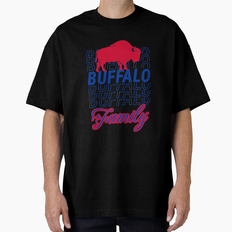 Buffalo Family Reunion T-Shirt - Graphic Print Unisex - T-Shirt, Sweatshirt, Hoodie