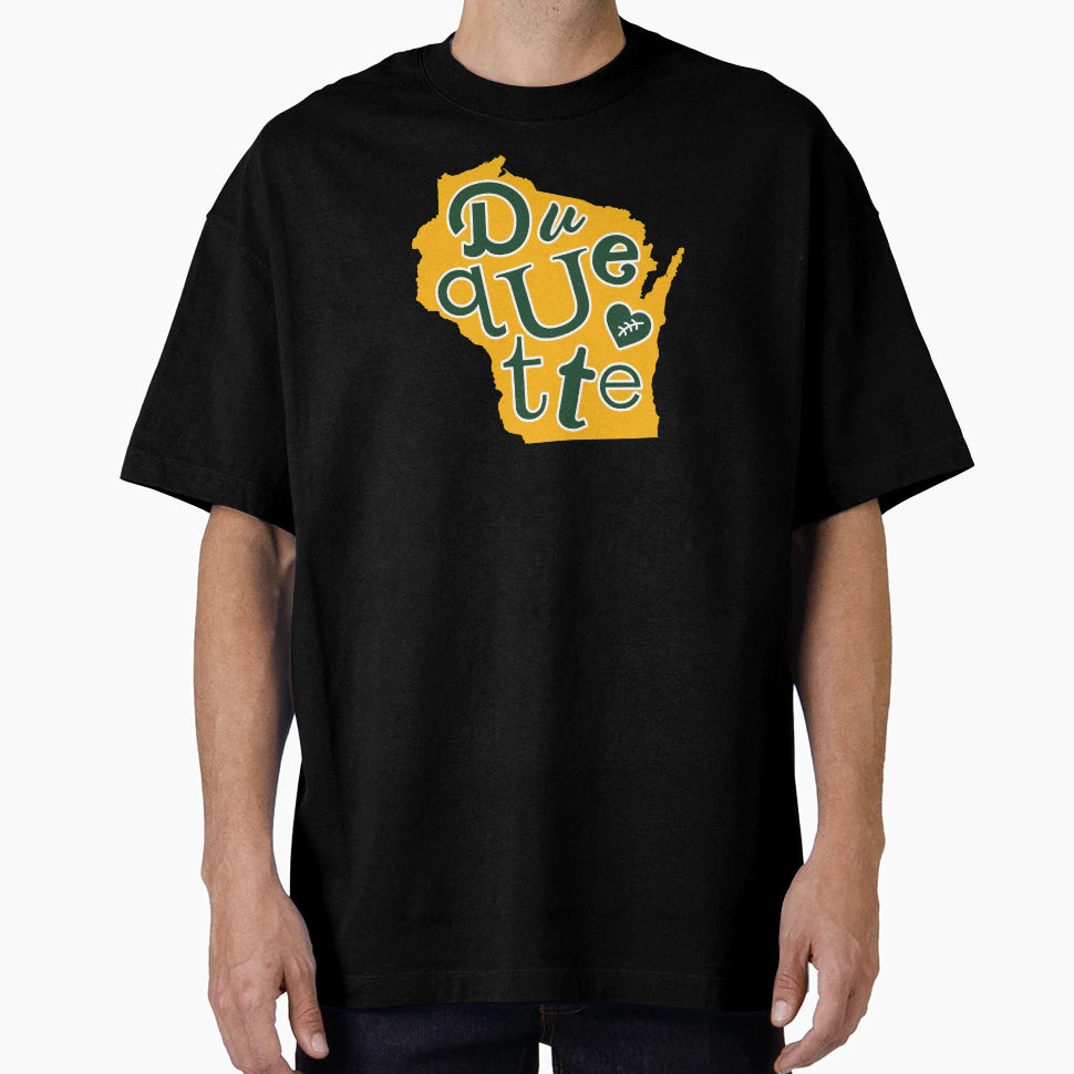 Duquette Green Gold Packer T-Shirt - Fun Novelty Design Men Women - T-Shirt, Sweatshirt, Hoodie