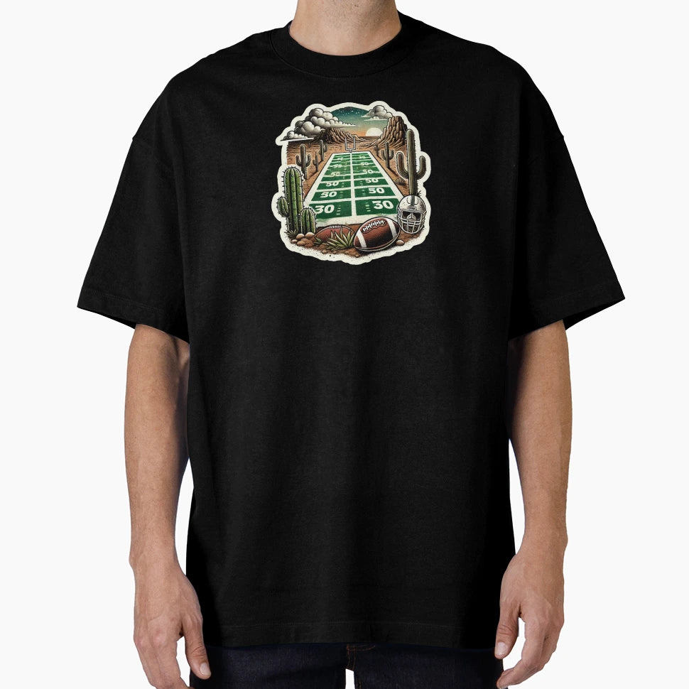 Desert Gridiron Las Vegas Raiders T-Shirt - Streetwear Style Unisex - T-Shirt, Sweatshirt, Hoodie