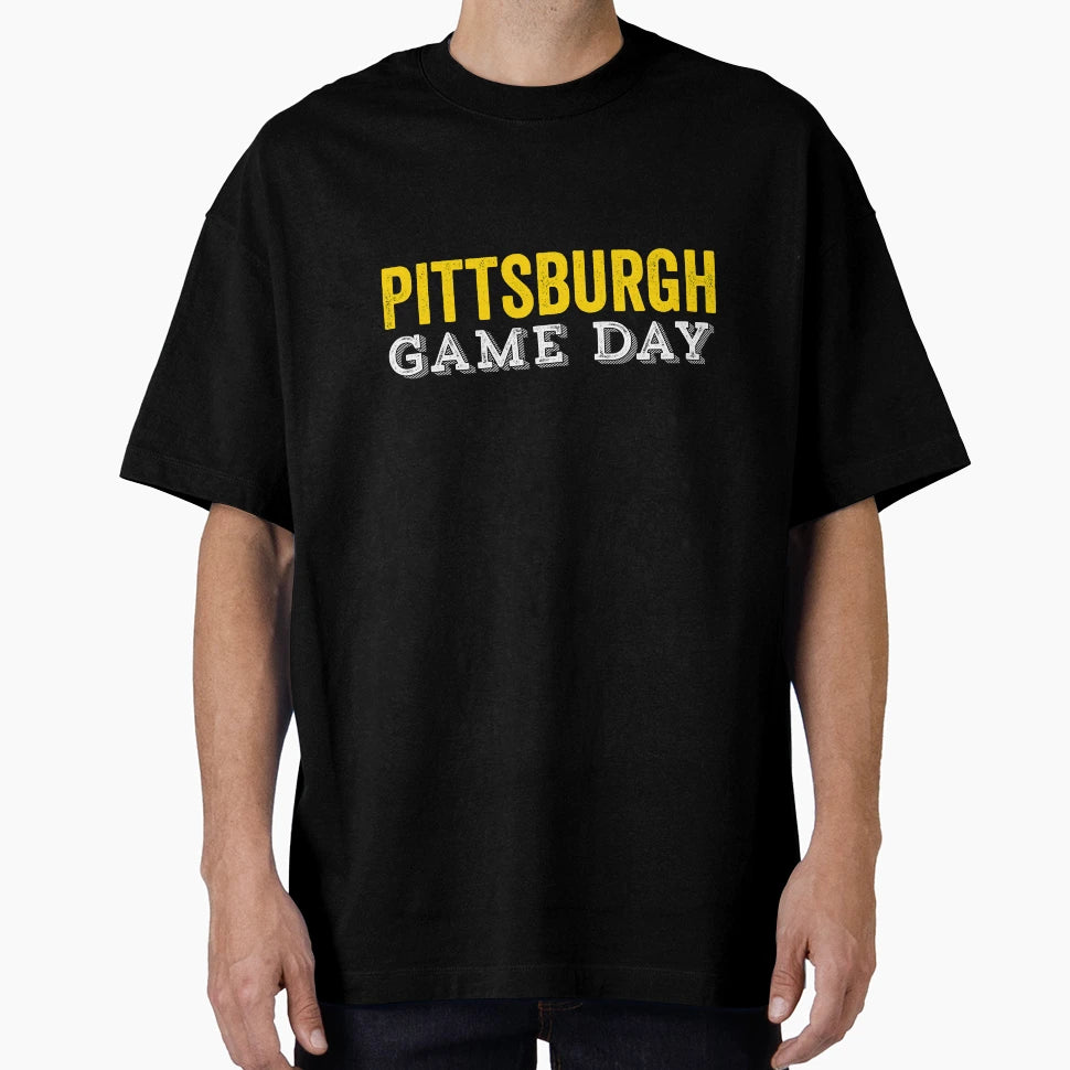 Pittsburgh Game Day Sports Football Hockey T-Shirt - Trendy Graphic Unisex - T-Shirt, Sweatshirt, Hoodie
