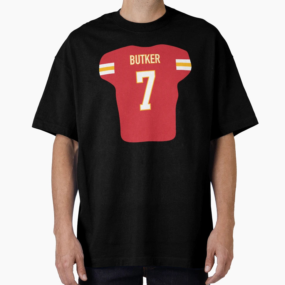 Harrison Butker Jersey T-Shirt - Minimalist Print Unisex - T-Shirt, Sweatshirt, Hoodie