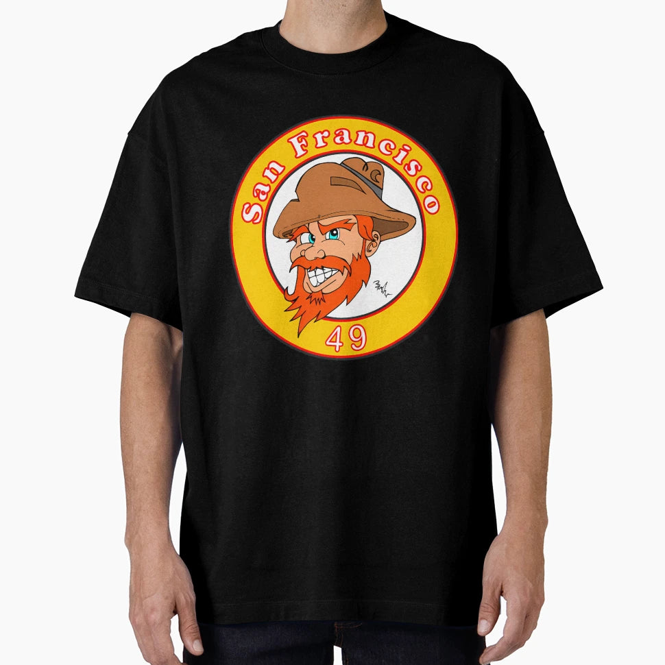 Bosko San Francisco Football 2 T-Shirt - Graphic Print Unisex - T-Shirt, Sweatshirt, Hoodie