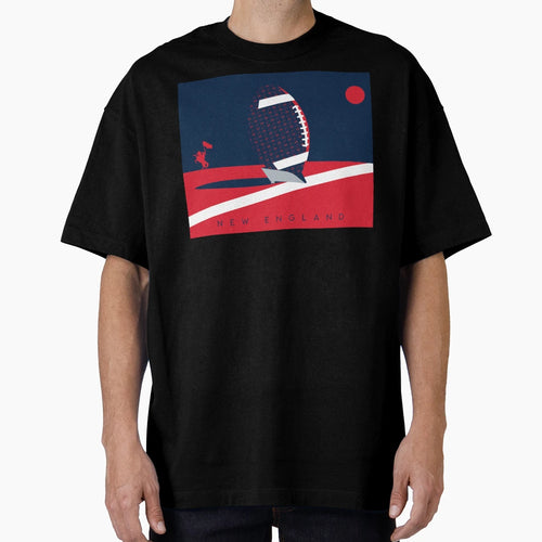 New England Boston Football Nfl Fan T-Shirt - Custom Art Print Men Women - T-Shirt, Sweatshirt, Hoodie