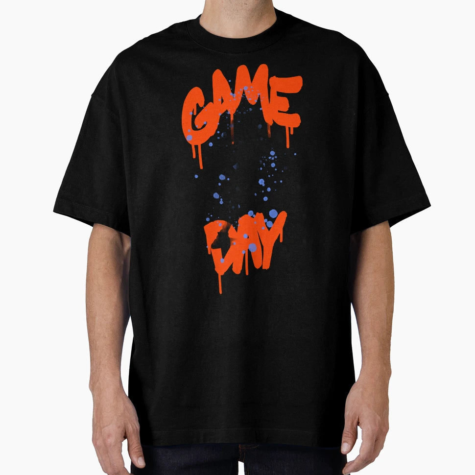 American Football Game Day Run Black T-Shirt - Unique Graphic for Adults - T-Shirt, Sweatshirt, Hoodie