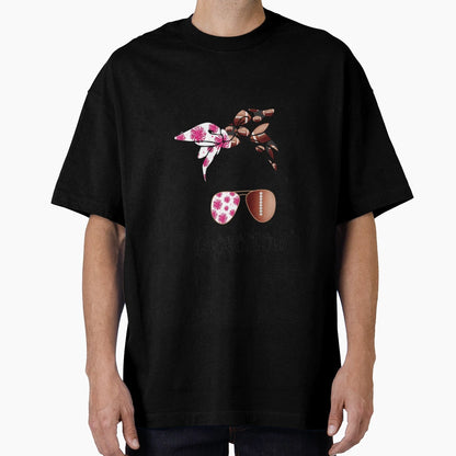 Womans Mother Both Cheer Nad Footbal T T-Shirt - Custom Art Print Unisex - T-Shirt, Sweatshirt, Hoodie