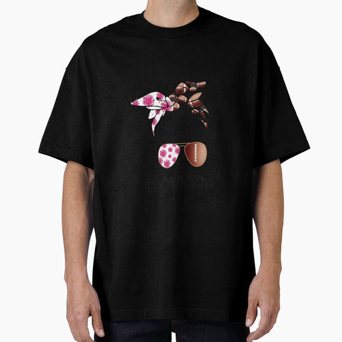 Womans Mother Both Cheer Nad Footbal T T-Shirt - Custom Art Print Unisex - T-Shirt, Sweatshirt, Hoodie