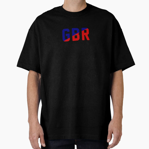 Gbr Great Britain Blue Red White T-Shirt - Graphic Print for Adults - T-Shirt, Sweatshirt, Hoodie