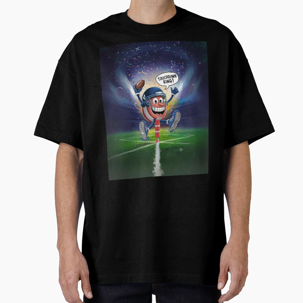 Headline News End Zone Hero Ultimate T-Shirt - Trendy Graphic Unisex - T-Shirt, Sweatshirt, Hoodie
