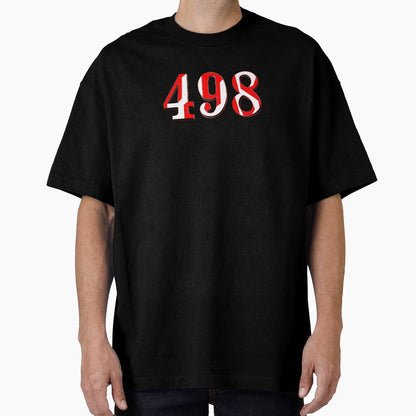 Number Four Hundred And Ninety Eight Digit T-Shirt - Graphic Print Unisex - T-Shirt, Sweatshirt, Hoodie