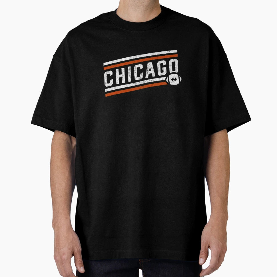 Chicago Football Touchdown T-Shirt - Fun Novelty Design for Adults - T-Shirt, Sweatshirt, Hoodie