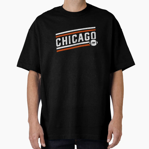 Chicago Football Touchdown T-Shirt - Fun Novelty Design for Adults - T-Shirt, Sweatshirt, Hoodie