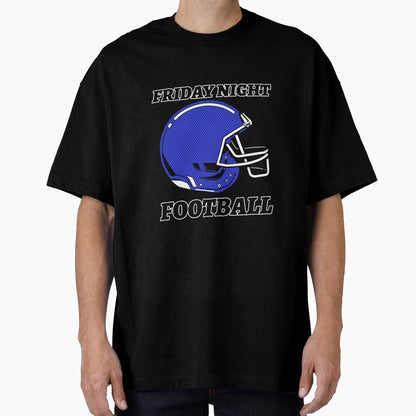 Friday Night Football Blue Helmet T-Shirt - Graphic Print Unisex - T-Shirt, Sweatshirt, Hoodie