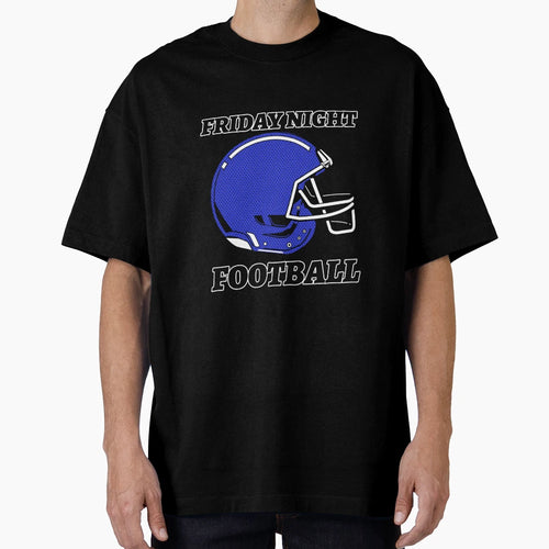 Friday Night Football Blue Helmet T-Shirt - Graphic Print Unisex - T-Shirt, Sweatshirt, Hoodie