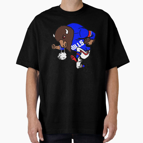 Buffalo Football T-Shirt - Minimalist Print for Adults - T-Shirt, Sweatshirt, Hoodie