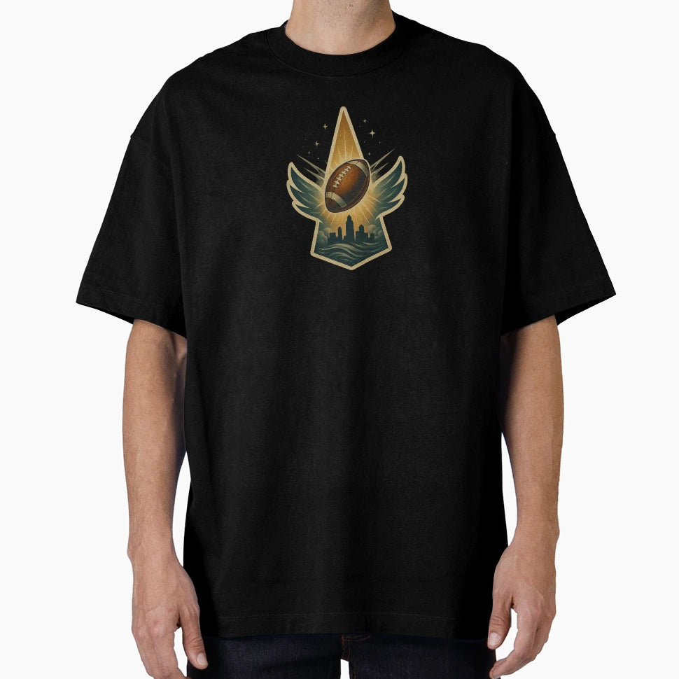 Winged Horizon Gridiron T-Shirt - Custom Art Print Men Women - T-Shirt, Sweatshirt, Hoodie
