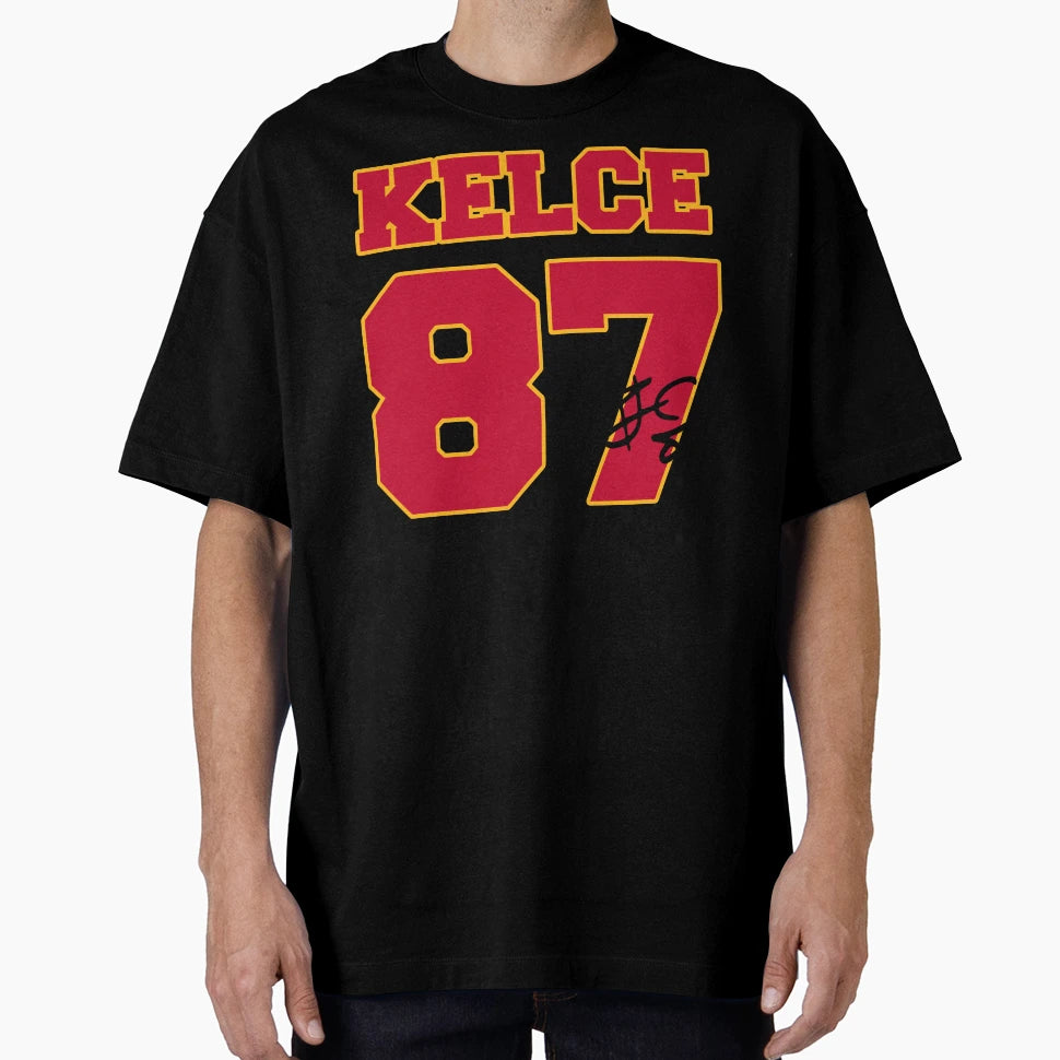 Kelce 87 T-Shirt - Trendy Graphic Unisex - T-Shirt, Sweatshirt, Hoodie