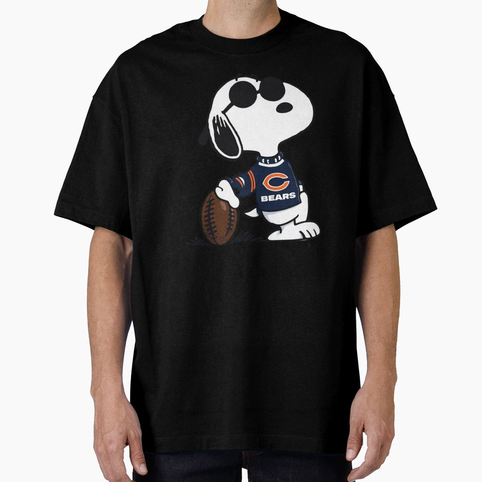 Joe Snoopy Chicago Bears T-Shirt - Trendy Graphic Men Women - T-Shirt, Sweatshirt, Hoodie
