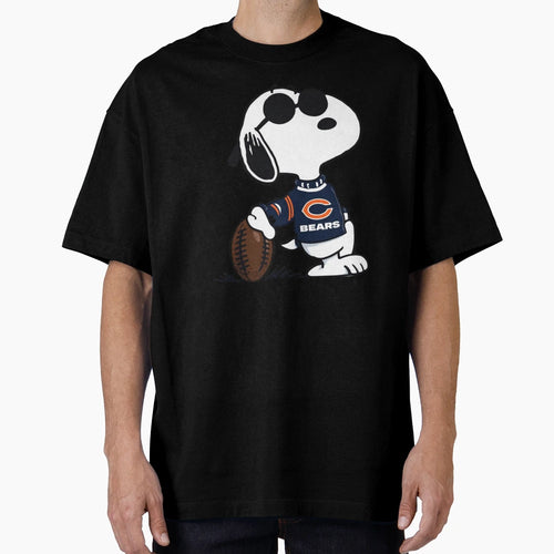 Joe Snoopy Chicago Bears T-Shirt - Trendy Graphic Men Women - T-Shirt, Sweatshirt, Hoodie