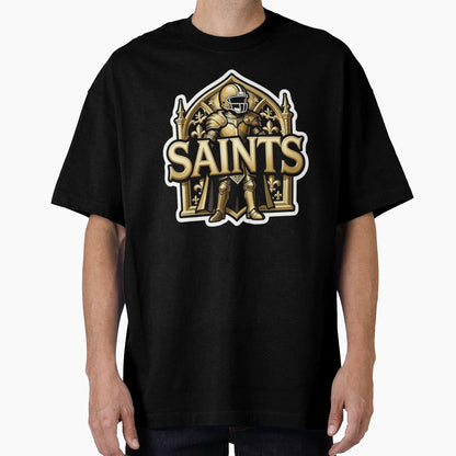 New Orleans Saints Football Decal T-Shirt - Aesthetic Graphic for Adults - T-Shirt, Sweatshirt, Hoodie