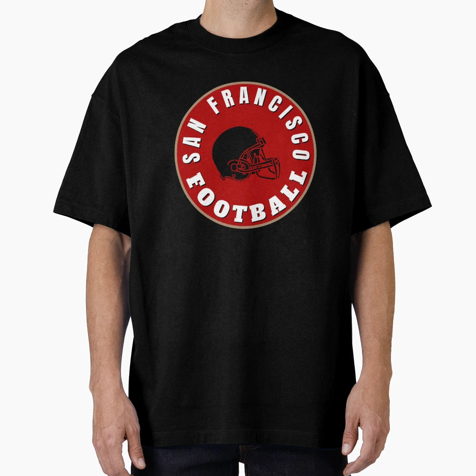 San Fran Football T-Shirt - Aesthetic Graphic for Adults - T-Shirt, Sweatshirt, Hoodie