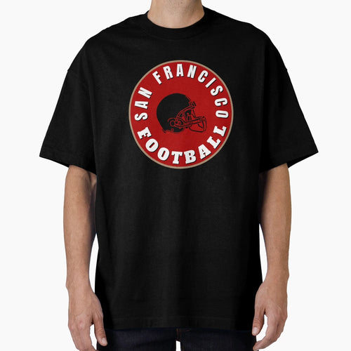 San Fran Football T-Shirt - Aesthetic Graphic for Adults - T-Shirt, Sweatshirt, Hoodie