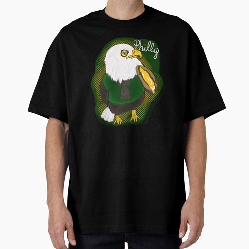 Philadelphia Eagle Cheesesteak T-Shirt - Fun Novelty Design Unisex - T-Shirt, Sweatshirt, Hoodie