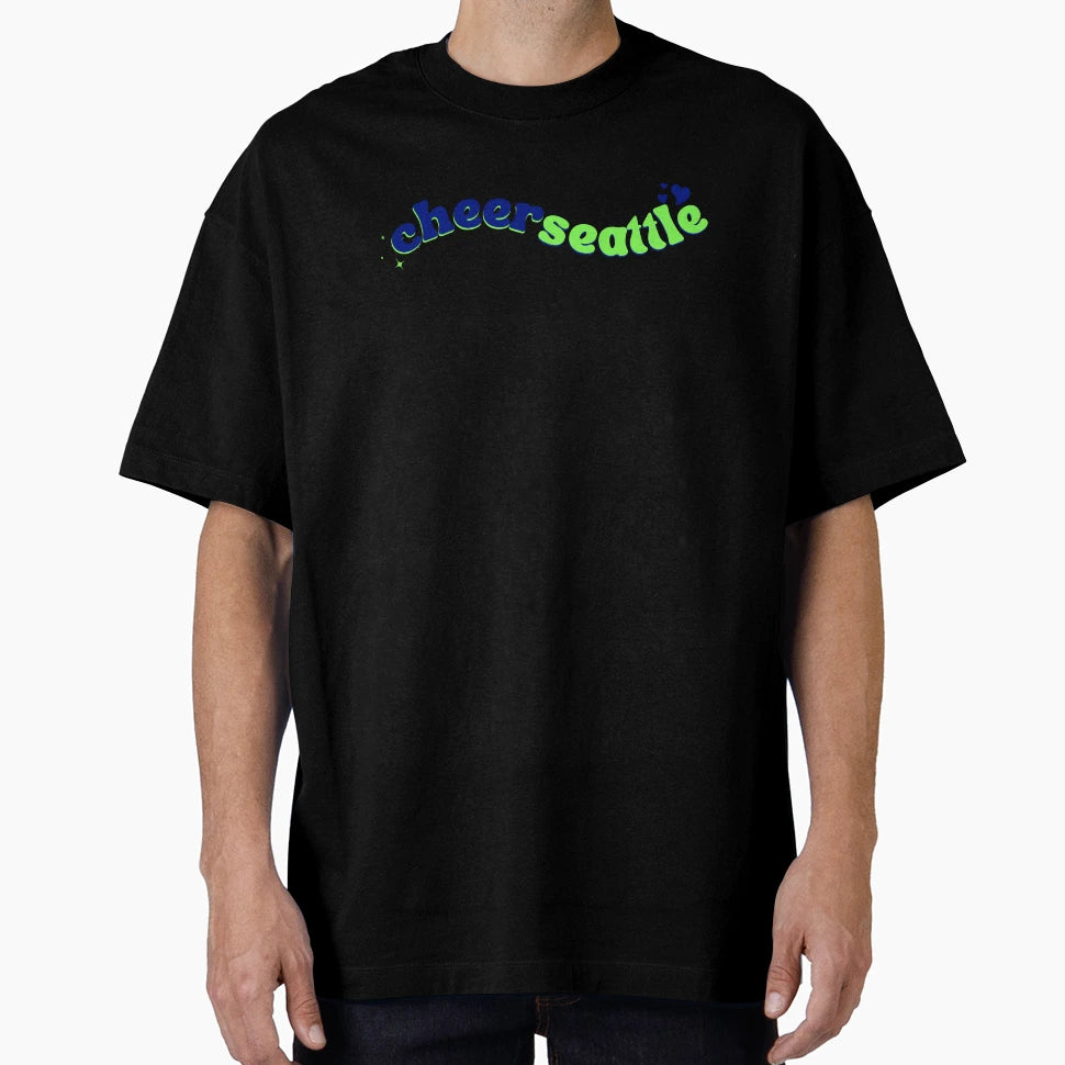 Blue And Green Swooshy T-Shirt - Minimalist Print Men Women - T-Shirt, Sweatshirt, Hoodie