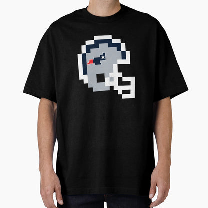 8 Bit Pats Helmet T-Shirt - Trendy Graphic for Adults - T-Shirt, Sweatshirt, Hoodie