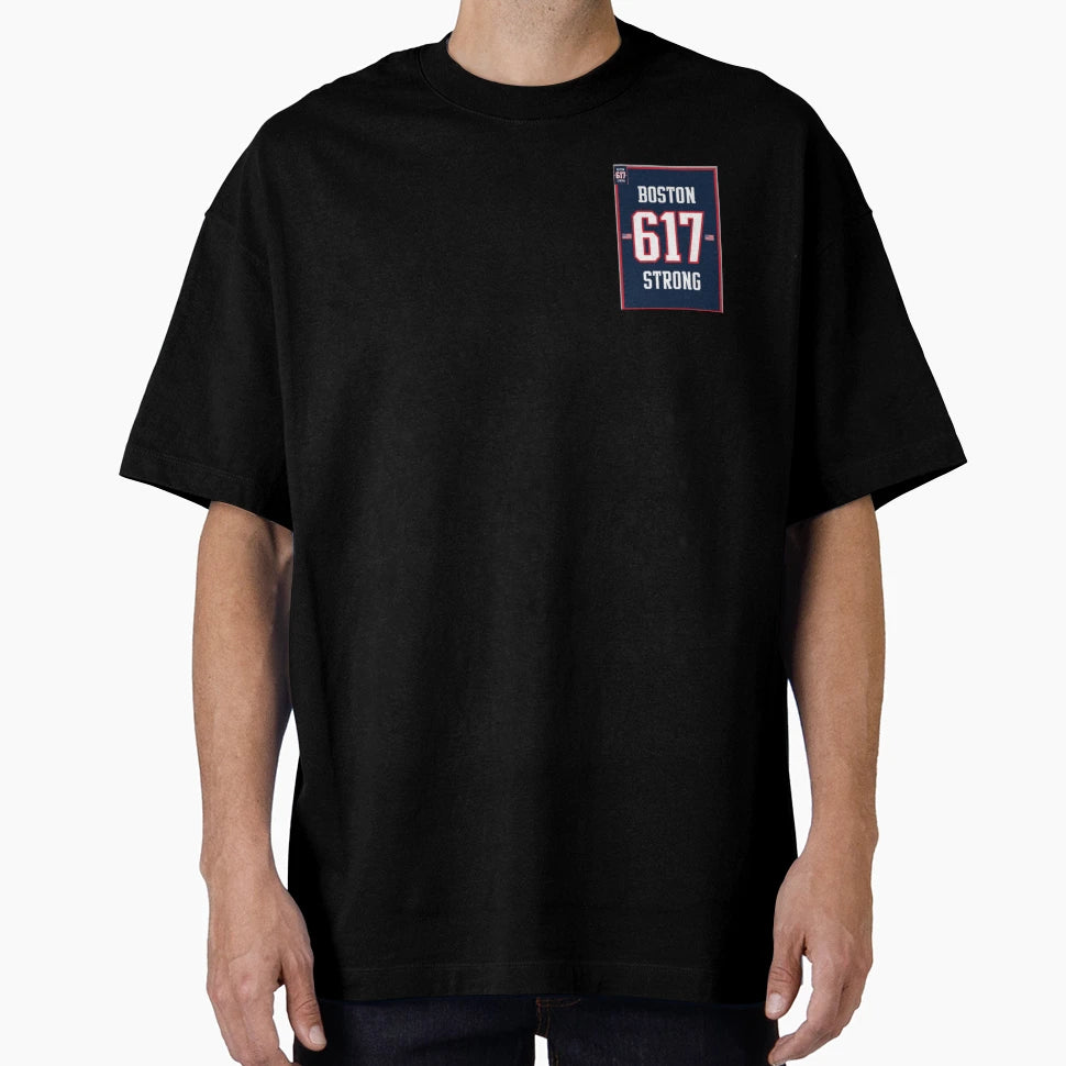617 Boston Strong Support Your T-Shirt - Aesthetic Graphic Men Women - T-Shirt, Sweatshirt, Hoodie