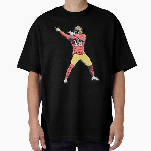 DS 49Ers Wide Receiver Bold Cartoon T-Shirt - Trendy Graphic Men Women - T-Shirt, Sweatshirt, Hoodie