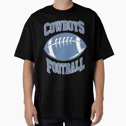 Cowboys Football Sketch T-Shirt - Minimalist Print Men Women - T-Shirt, Sweatshirt, Hoodie