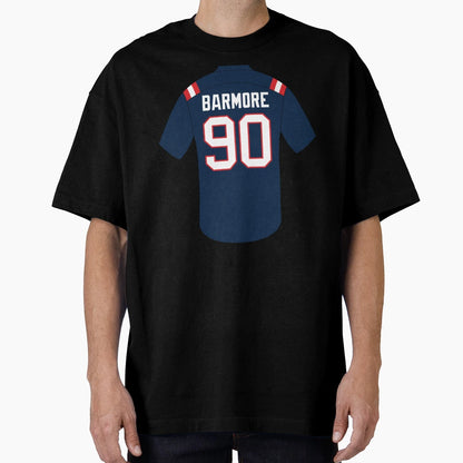 Christian Barmore Jersey Number 90 T-Shirt - Trendy Graphic for Adults - T-Shirt, Sweatshirt, Hoodie