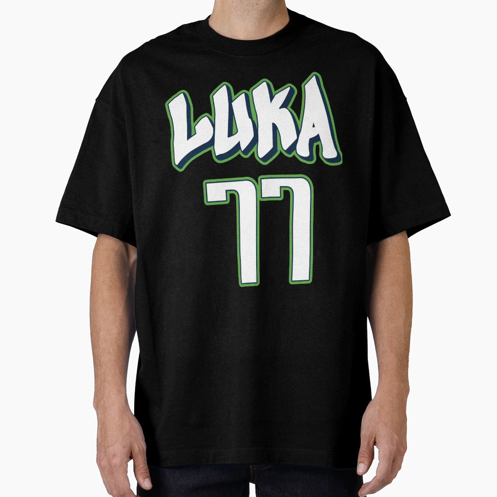 Luka Doncic 77 City Jersey T-Shirt - Graphic Print Unisex - T-Shirt, Sweatshirt, Hoodie