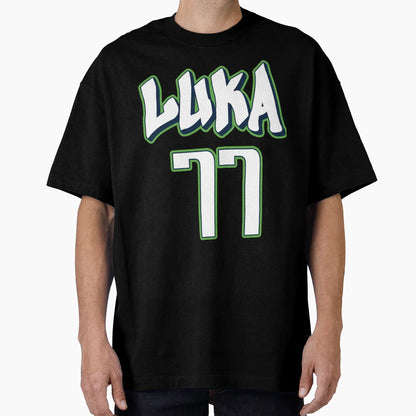 Luka Doncic 77 City Jersey T-Shirt - Graphic Print Unisex - T-Shirt, Sweatshirt, Hoodie