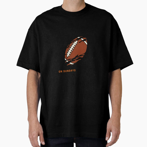 Funny Sundays We Watch Football Daddy T-Shirt - Trendy Graphic for Adults - T-Shirt, Sweatshirt, Hoodie