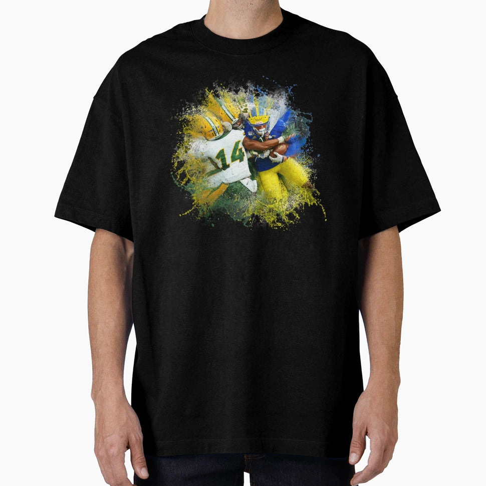 Football Splash T-Shirt - Unique Graphic Unisex - T-Shirt, Sweatshirt, Hoodie