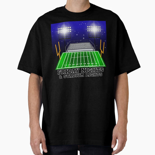 Friday Nights Stadium Lights T-Shirt - Custom Art Print Unisex - T-Shirt, Sweatshirt, Hoodie