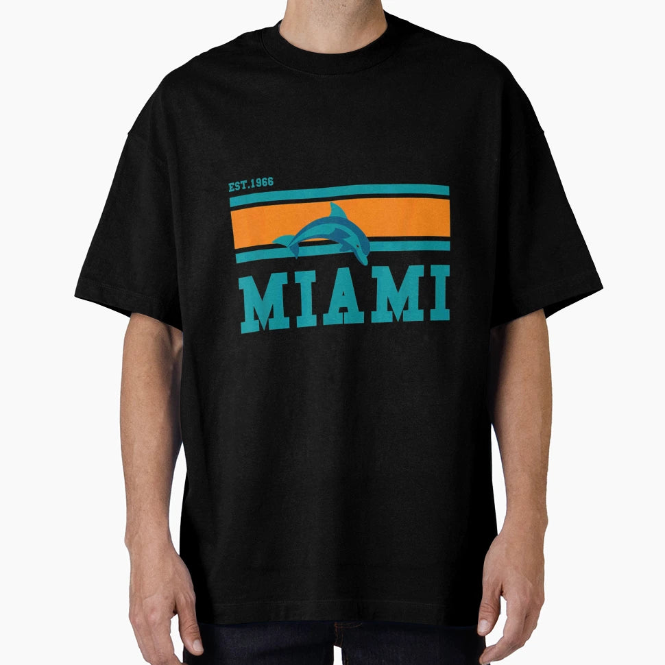 Miami Sports Team Est 1966 Athletic T-Shirt - Fun Novelty Design Men Women - T-Shirt, Sweatshirt, Hoodie