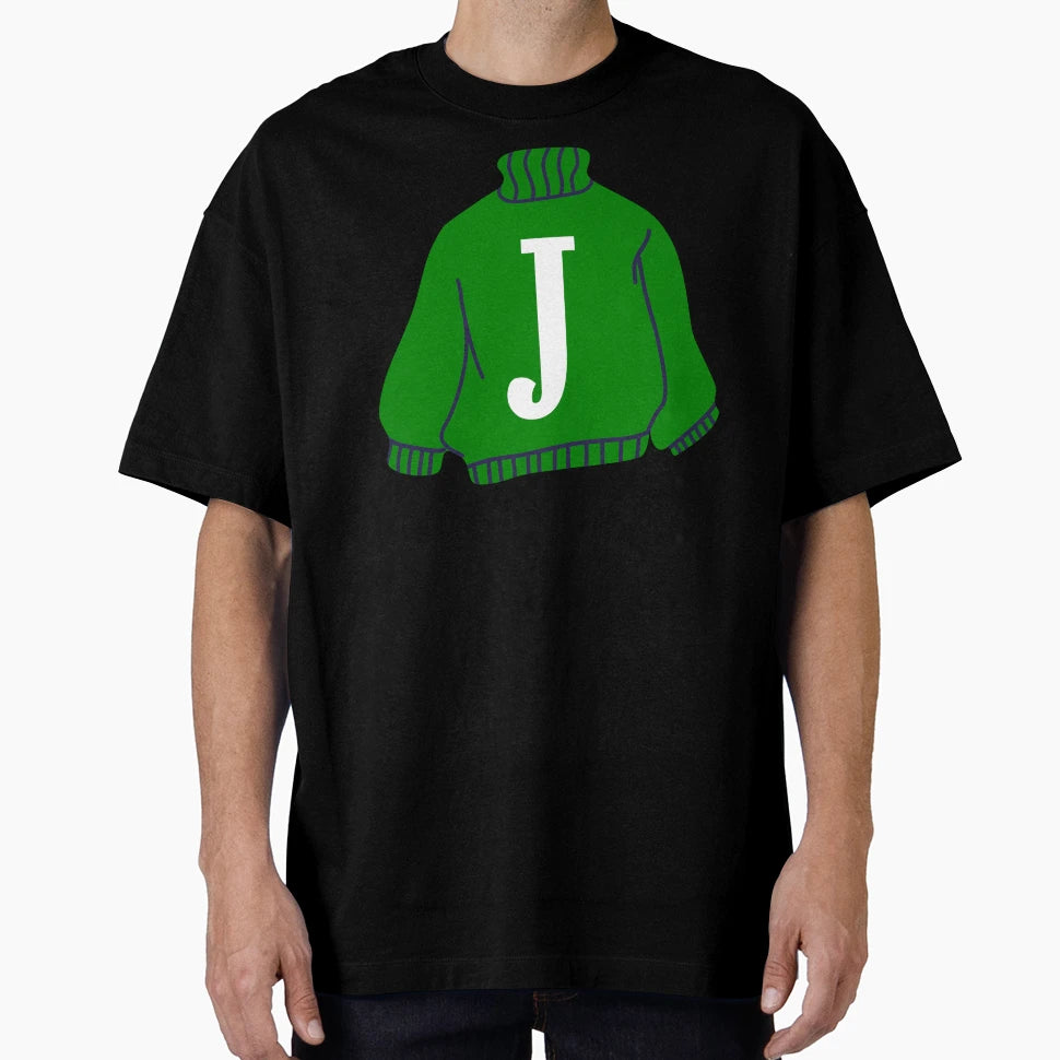 Letter T-Shirt - Casual Everyday Wear for Adults - T-Shirt, Sweatshirt, Hoodie